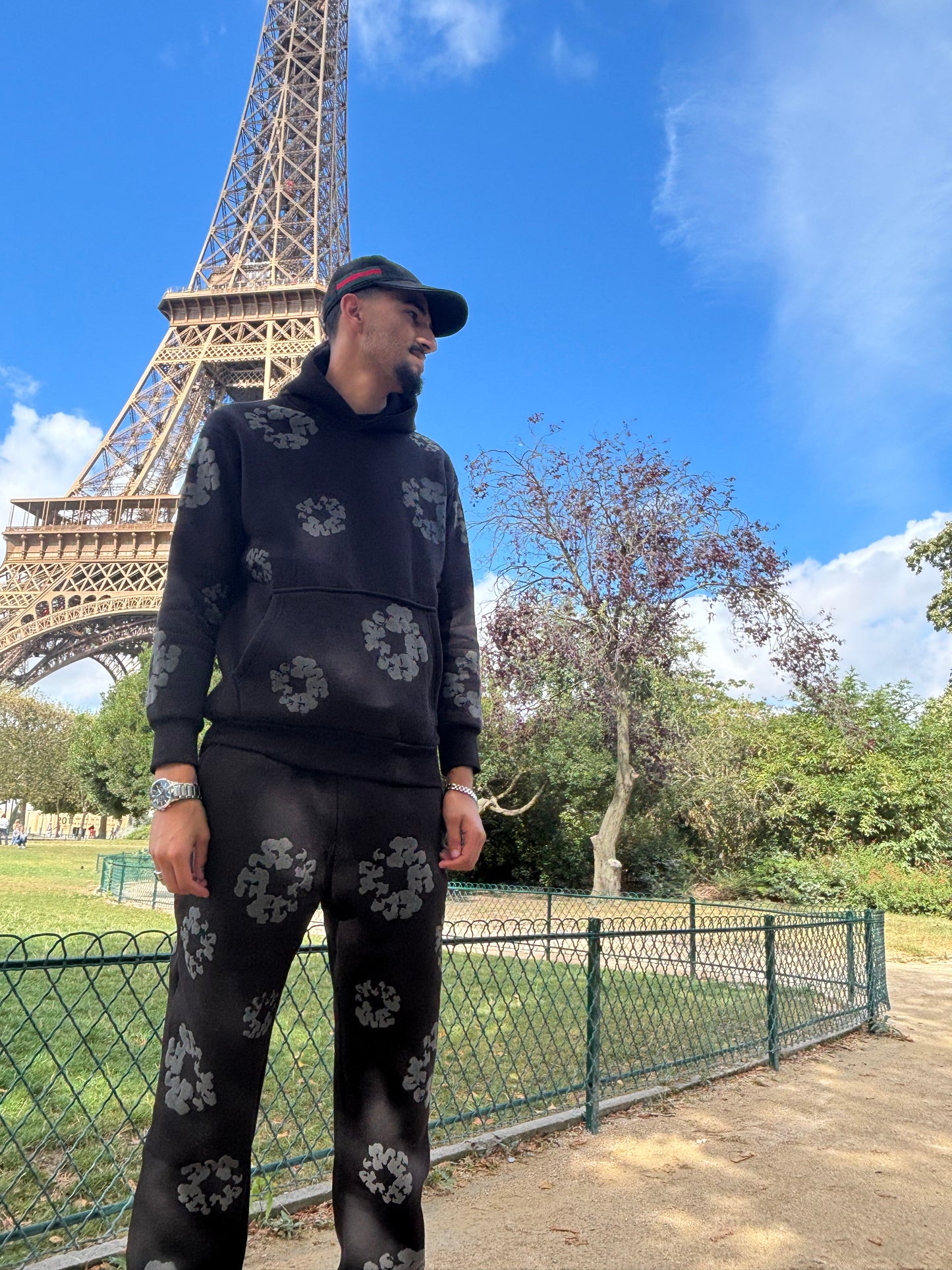 Ensemble Pull & Pantalon Ă Fleurs