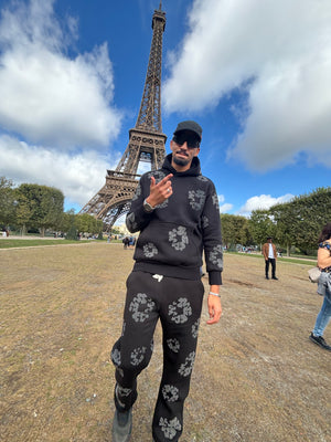Ensemble Pull & Pantalon à Fleurs