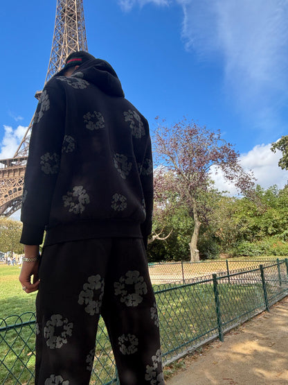 Ensemble Pull & Pantalon à Fleurs