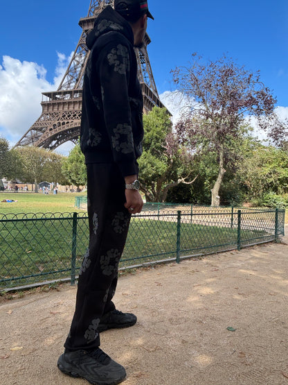 Ensemble Pull & Pantalon à Fleurs