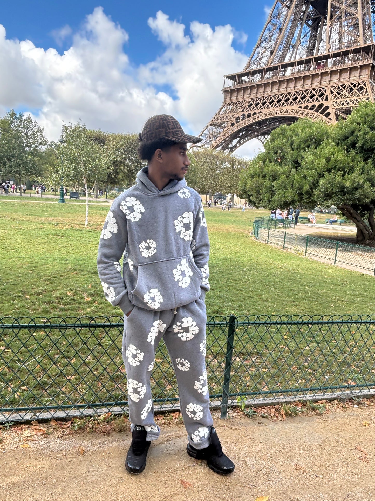 Ensemble Pull & Pantalon à Fleurs