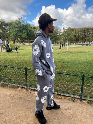 Ensemble Pull & Pantalon à Fleurs